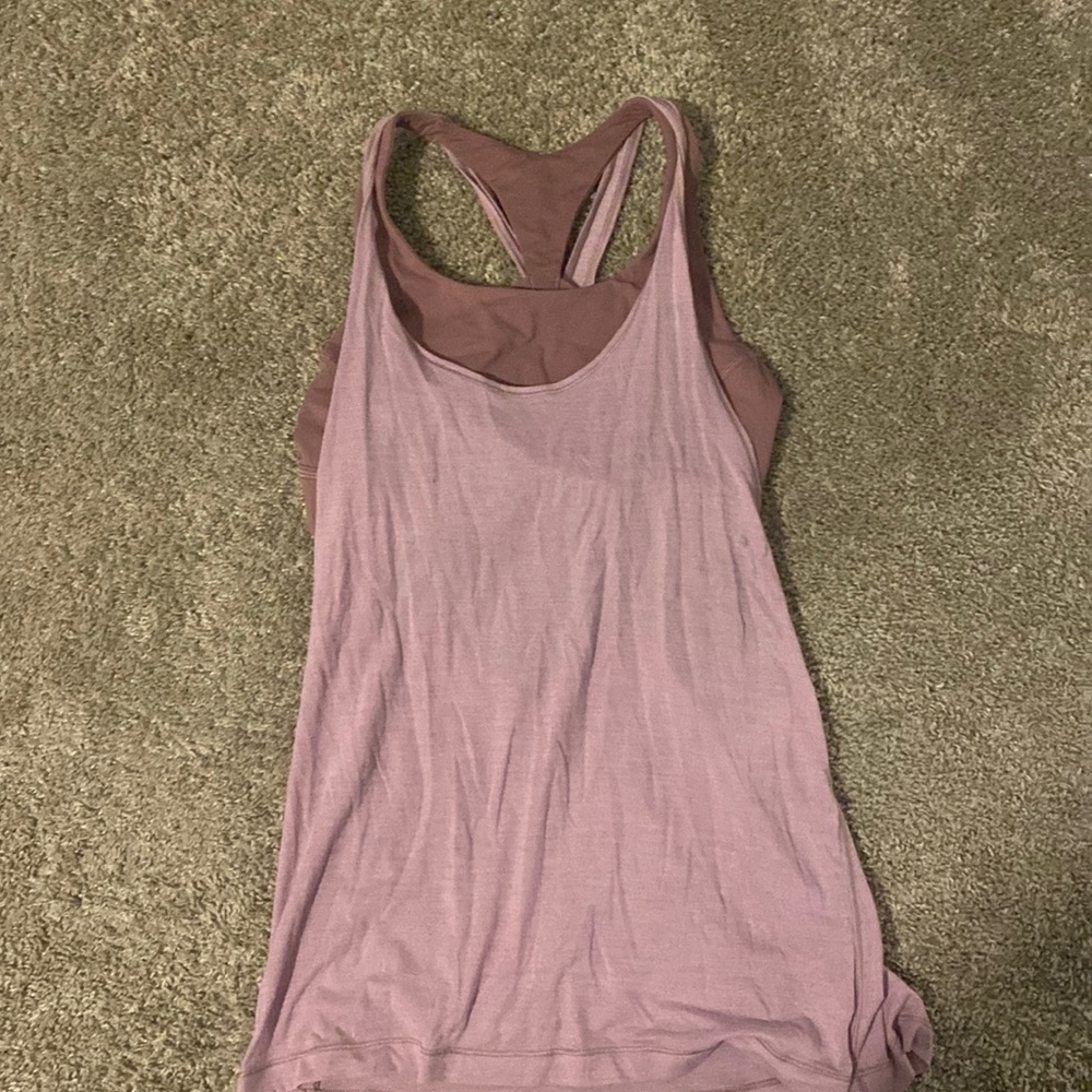 Lululemon Twist &Toil Tank Size 8 (light purple)